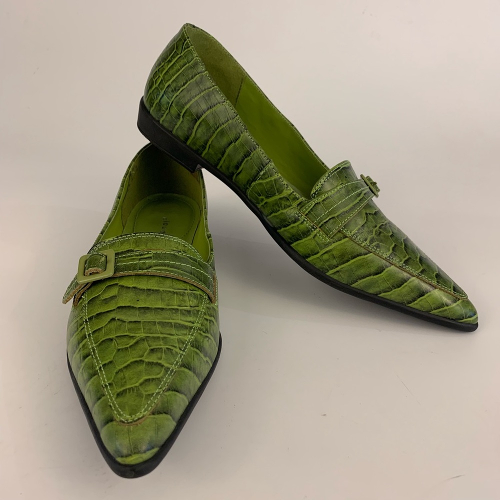 Cloudwalkers Green Loafers